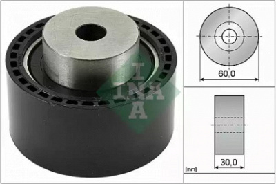 WILMINK GROUP wg1097485 -  Паразитный / Ведущий ролик, зубчатый ремень
